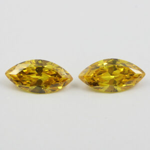 marquise cubic zirconia yellow supplier