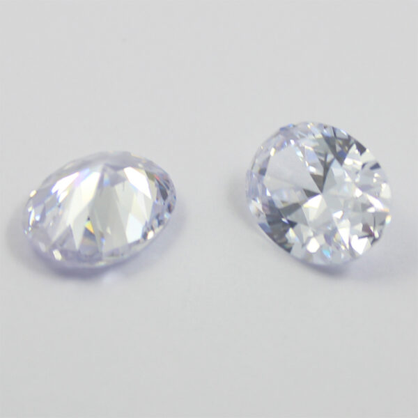 oval cubic zirconia white supplier