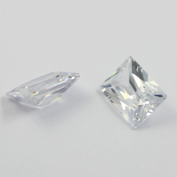 rectangle cubic zirconia white supplier