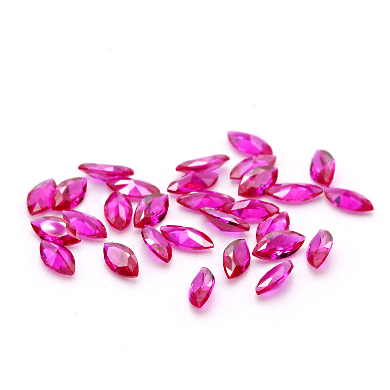 synthetic ruby#5 marquise wholesale price