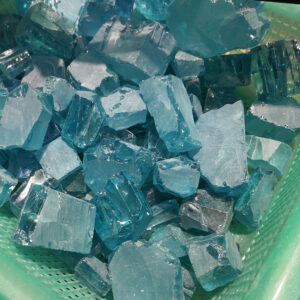 uncut aquamarine cubic zirconia rough supplier