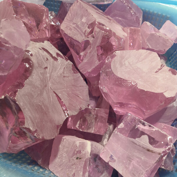 uncut pink cubic zirconia rough supplier