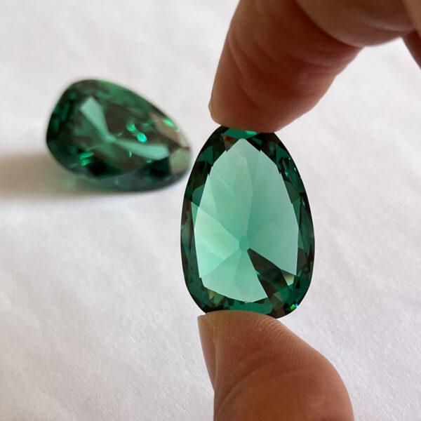 dresden green diamond replica cubic zirconia wholesale price