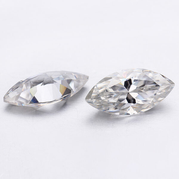 marquise cut white moissanite China supplier