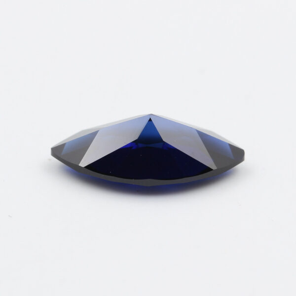lab created blue sapphire marquise cut manufacturer