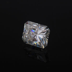 radiant cut white moissanite wholesale price