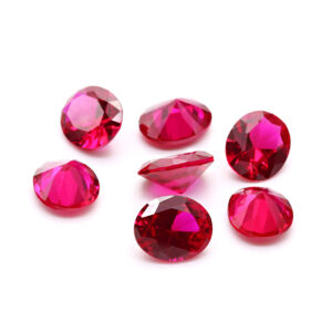 synthetic ruby#5 oval China