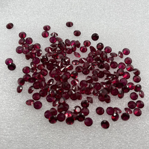 synthetic ruby#8 round manufacturer