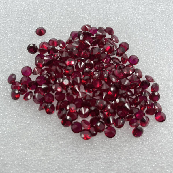 synthetic ruby#8 round supplier