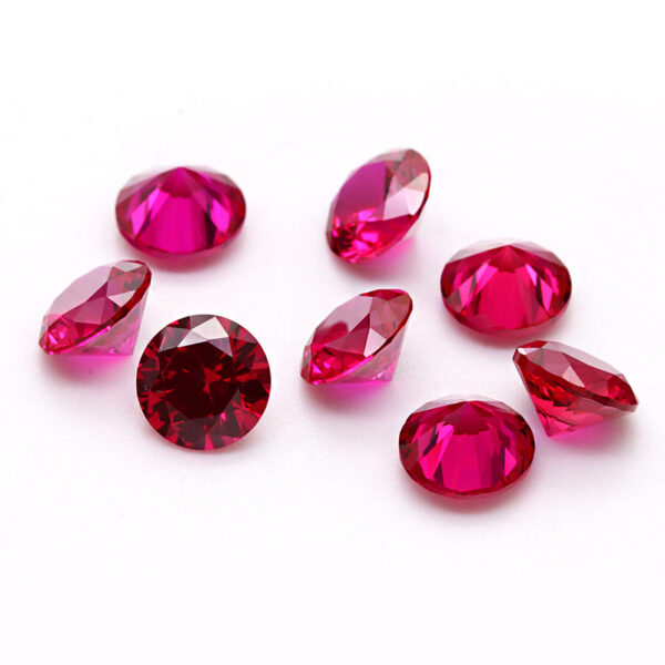 synthetic ruby#5 round manufacturer