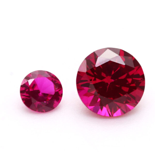 synthetic ruby#5 round supplier