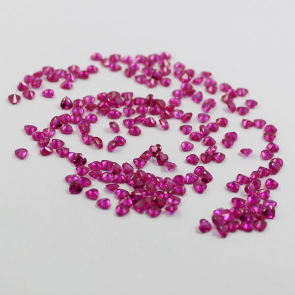 synthetic ruby#5 heart wholesale price