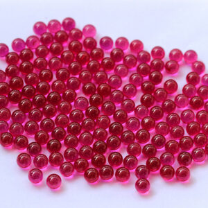 synthetic ruby#5 beads China