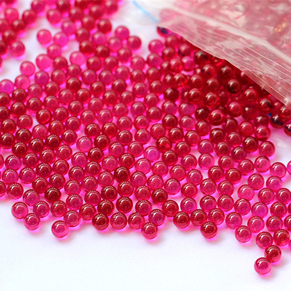 synthetic ruby#5 beads manufacturer