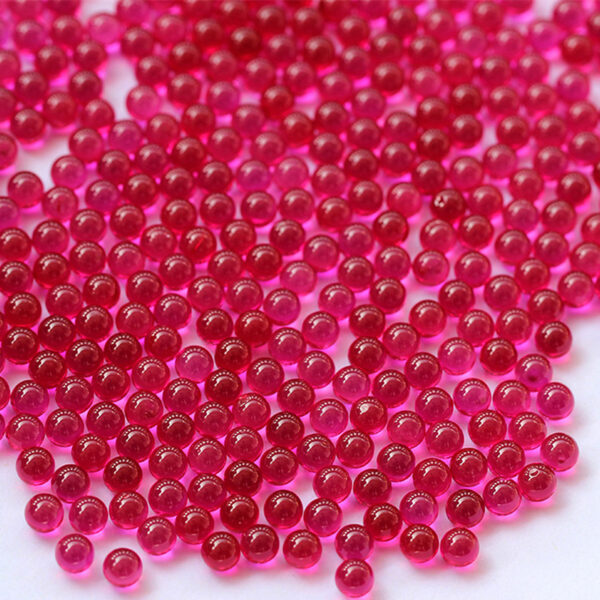 synthetic ruby#5 beads supplier