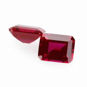 synthetic ruby#5 emerald cut China