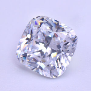 6A White Cushion Cut Cubic Zirconia