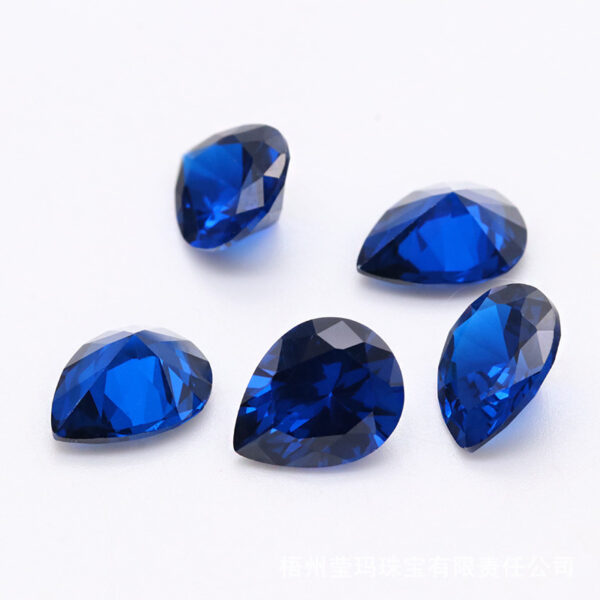 pear synthetic blue spinel #113 manufacturer