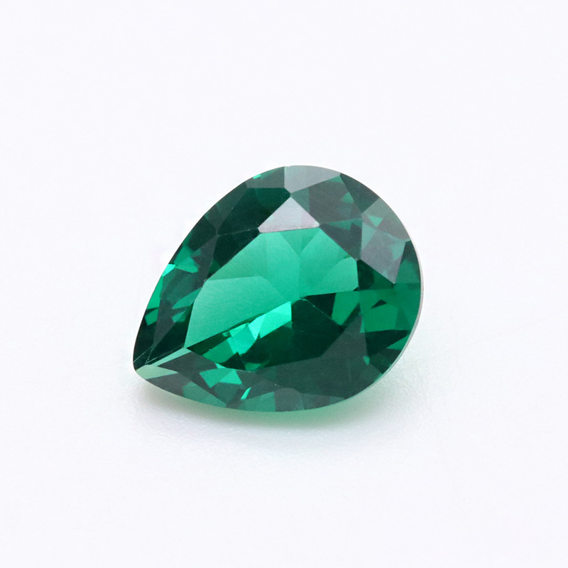 Green Color Pear Nano Gems Wholesale Price