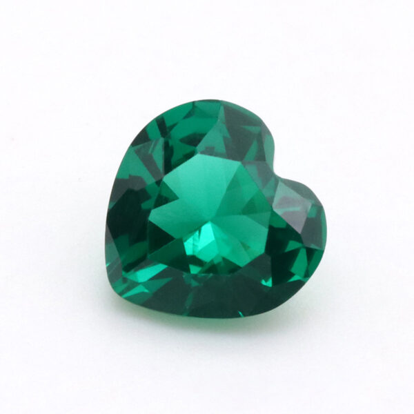 heart shape green nano gems wholesale price
