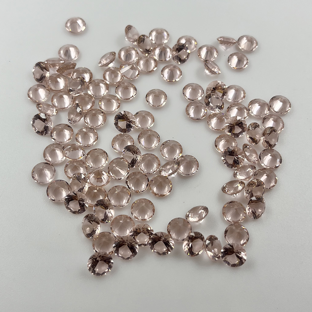 morganite color nano gems wholesale China supplier