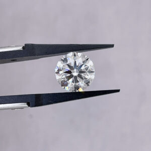 lab created diamond round cut