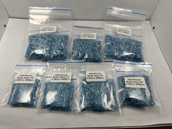 Mix Colored CZ Stones Package - Image 3
